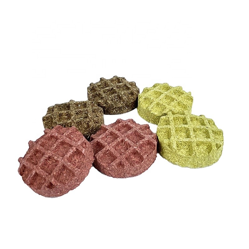 Rabbit Chew Toys Supplier - Waffles Molars Grass Cake