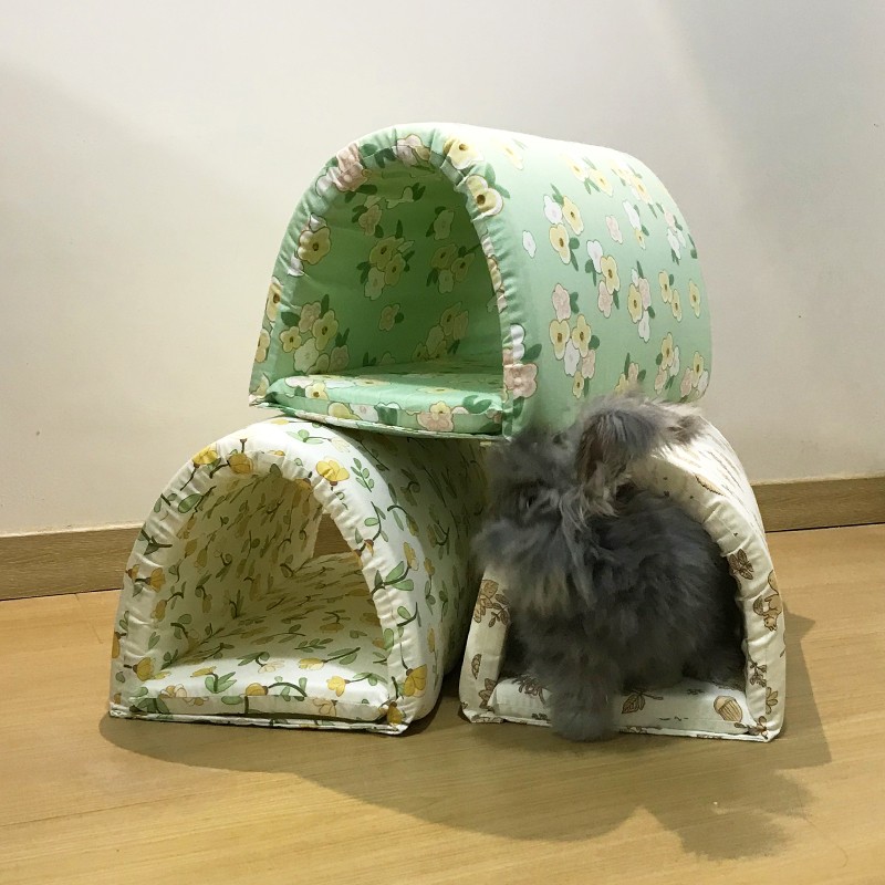 Small Animal Tunnel Supplier - Large Hideaway Soft Fabric