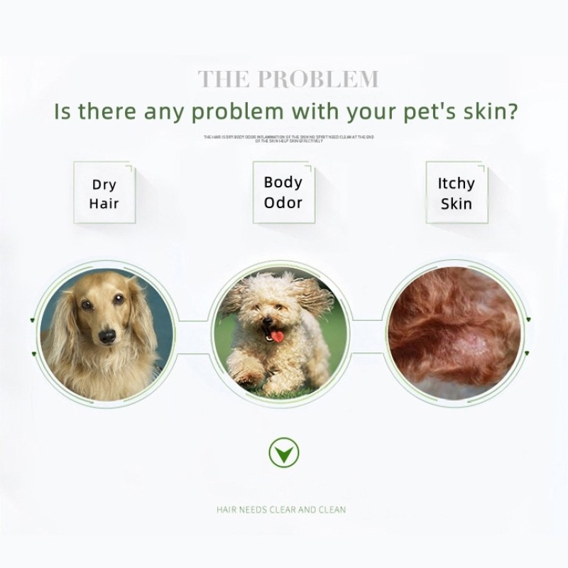 Professional Shampoo Factory - Customize Logo Private Label Professional Pet Shampoo for Pet Shop