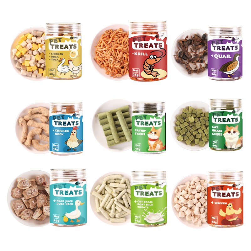 Freeze-Dried Snacks Supplier - OEM ODM 9-Meats Assortment Freeze-Dried Snacks 40g High-Protein Canned