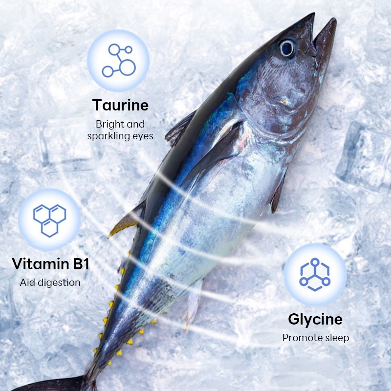 Pet Treats Supplier - N4p Factory Direct 15g Tuna Crucian Carp Pet Treats for Cats and Dogs