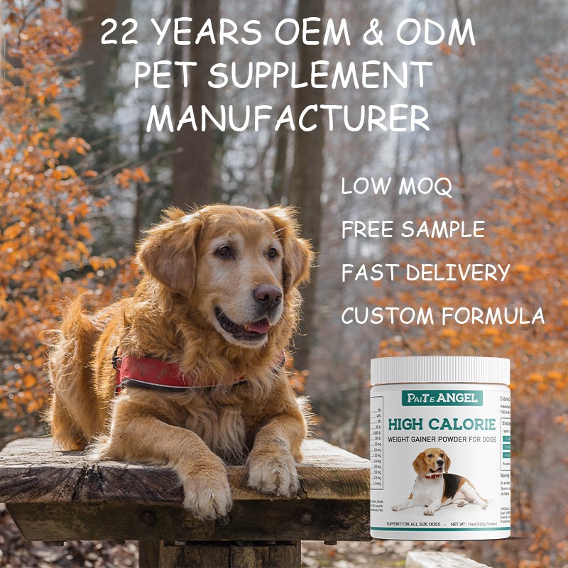 Weight Gainer Supplier - Custom Dog Weight Gainer Supplements Canine Muscle Builder Protein Powder