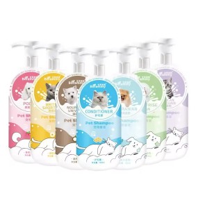 Pet Shampoo Factory - Welovepet Customizable Pet Shampoo Conditioner 500ml for Cat Dog Bathing