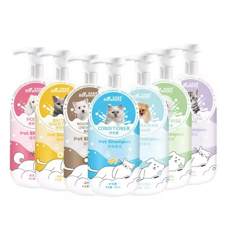 Pet Shampoo Factory - Welovepet Customizable Pet Shampoo Conditioner 500ml for Cat Dog Bathing