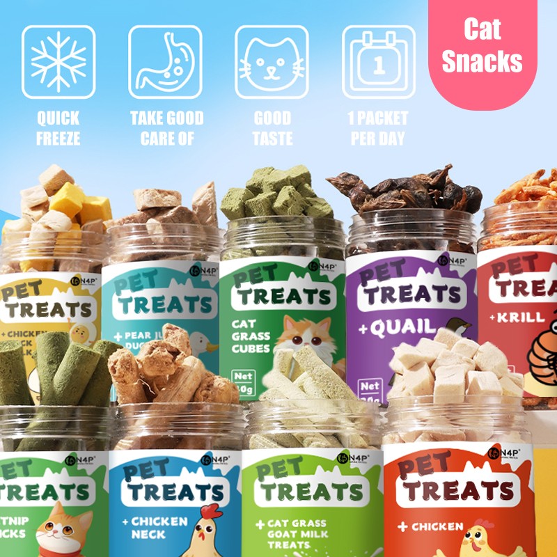 Freeze-Dried Snacks Supplier - OEM ODM 9-Meats Assortment Freeze-Dried Snacks 40g High-Protein Canned