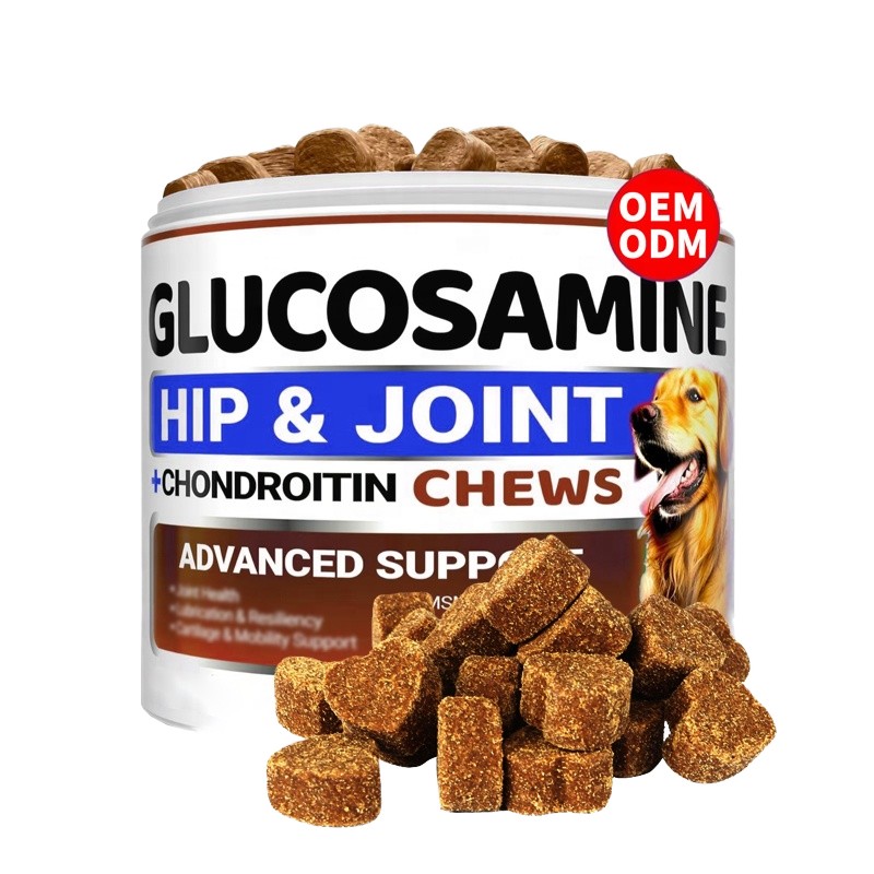 Joint Chews Manufacturer - Advanced Formula MSM Dog Hip Joint Soft Chews Glucosamine Chondroitin Turmeric