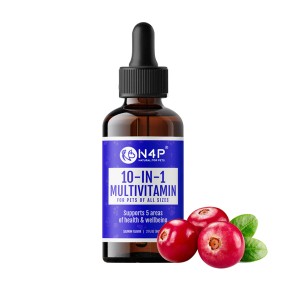 Pet Drops Manufacturer - High Quality Customizable 60ml 10-in-1 Multistage Pet Vitamin Drops Soy Free
