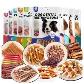 Dog Chews Manufacturer - Wholesale NP4 Pet Food Bully Stick Dry Food Chicken Duck Wrapped Biscuits