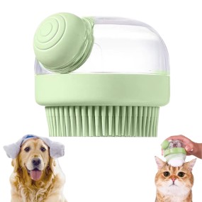 Dog Shower Brush Supplier - Eco Friendly Soap Dispenser