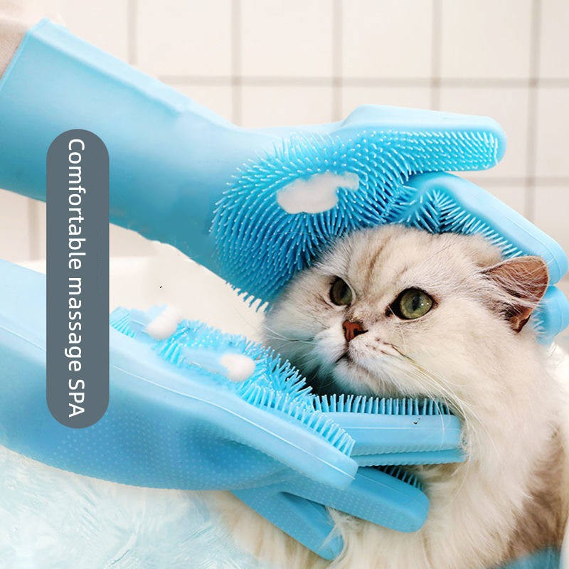 Pet Bathing Gloves Supplier - Eco Friendly Anti Scratch