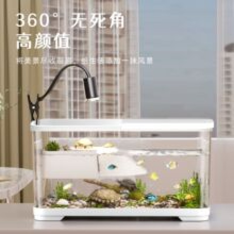 Desktop Aquarium Supplier - Acrylic Square Black Frame