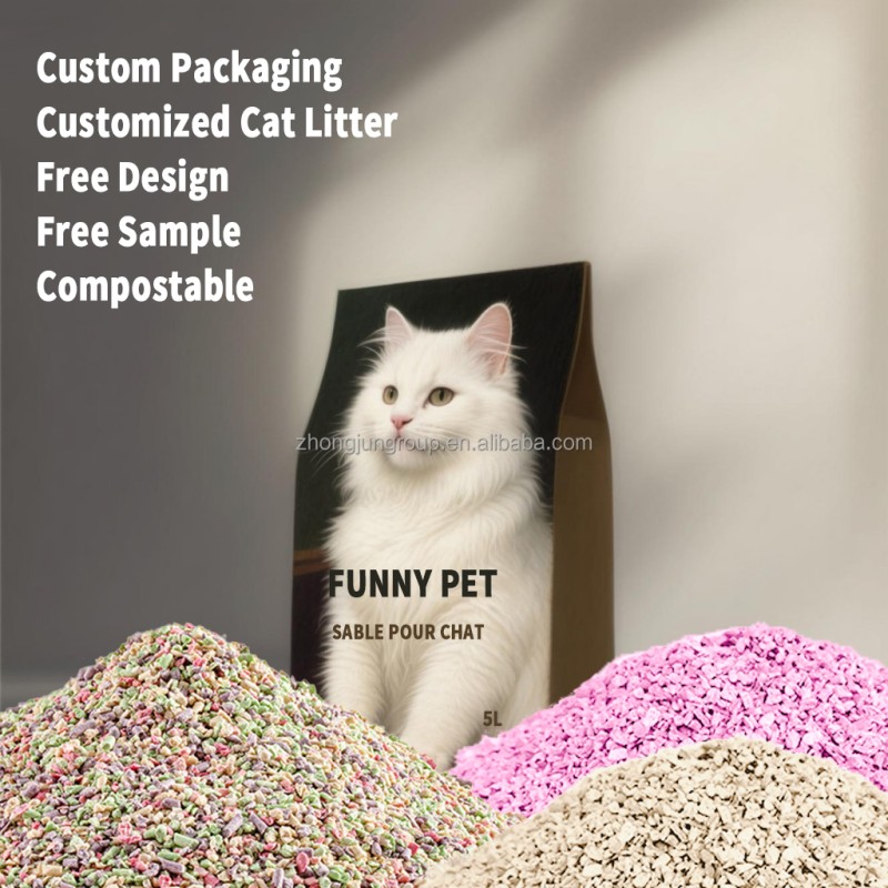 Kitty Litter Factory - OEM Eco Friendly Multi Fragrant