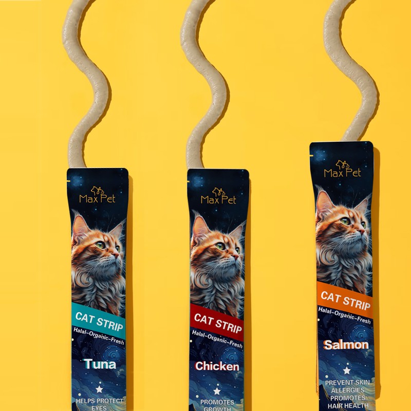 Cat Creamy Snack Supplier - MAXPET Various Flavor