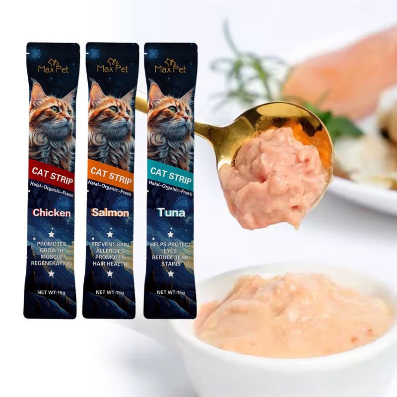 Cat Wet Treats Manufacturer - Wholesale Chicken Salmon