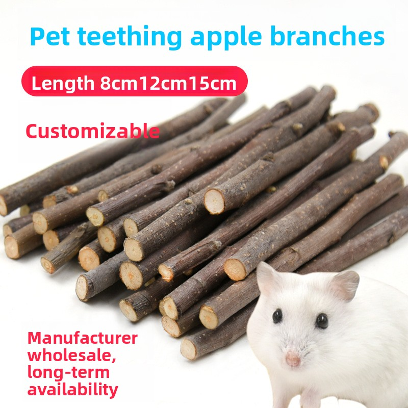 Teething Stick Snack Factory - Dried Apple Branch Natural