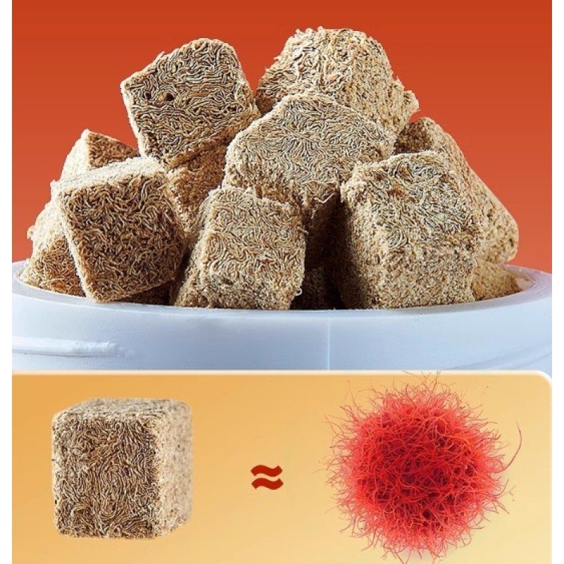 Freeze Dried Tubifex Worms Manufacturer - Non-GMO 60% Protein