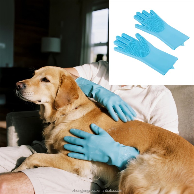 Pet Bathing Gloves Manufacturer - Eco Friendly Gentle