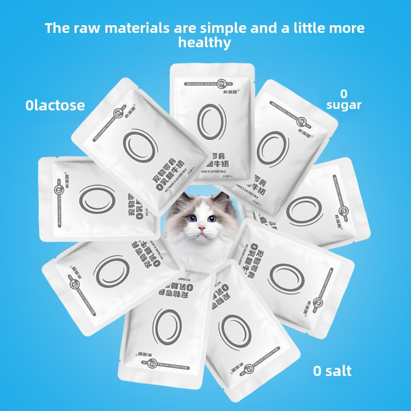 Freeze-Dried Food Supplier - Protein-Rich Freeze-Dried Cat Kitten Food Mixed Yogurt Milk Pie Tasty
