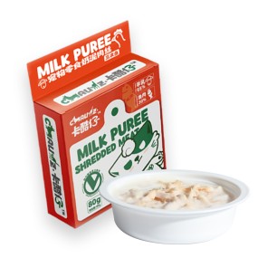 Wet Food Snacks Supplier - Pure Milk Shredded Meat Wet Food Universal Yogurt Duck Salmon Goat Milk