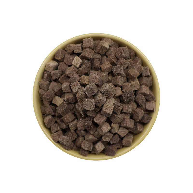 Beef Cubes Supplier - Organic Freeze-Dried Beef Cubes High Protein Nutritious Pet Food Natural Snack