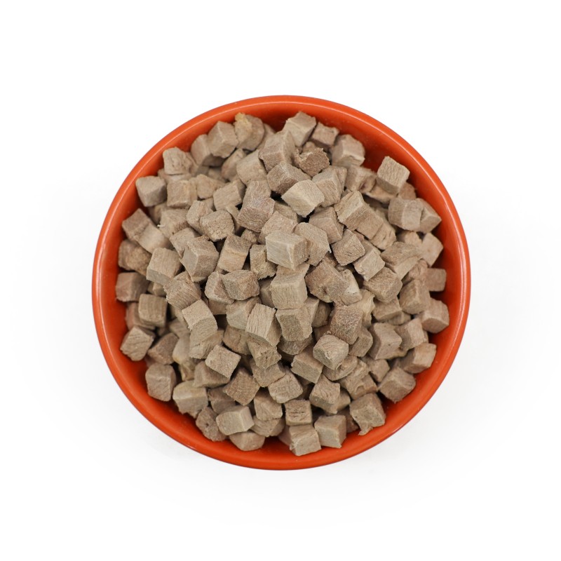 Freeze Dried Chicken Factory - Wholesale Pet Food Freeze-dried Chicken Cubes Cat Snack Chicken Breast