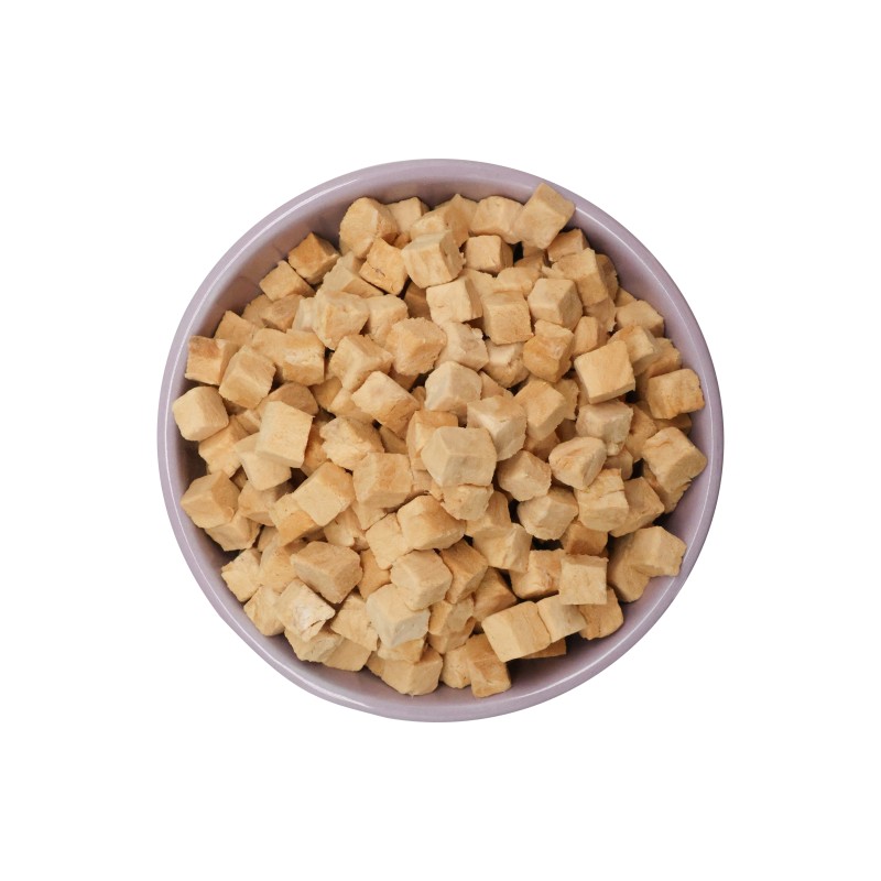 Beef Cubes Supplier - Organic Freeze-Dried Beef Cubes High Protein Nutritious Pet Food Natural Snack