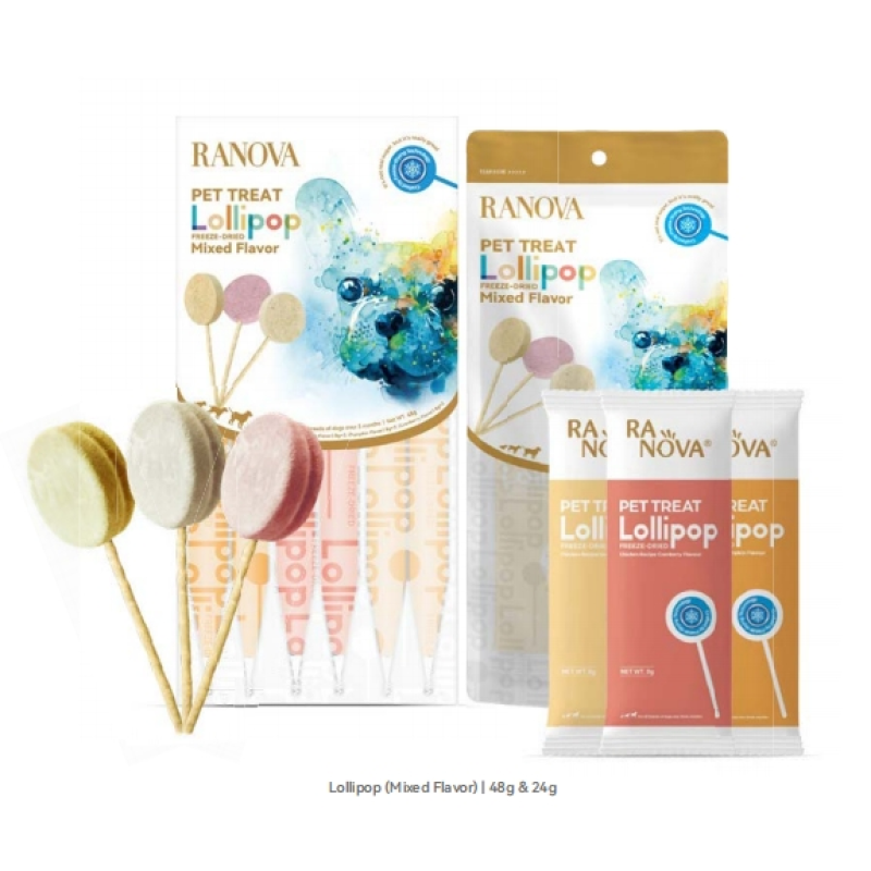 Dog Snack Manufacturer - High Protein Dog Snack Quality Wholesale Freeze Dried Lollipop Dog Treat