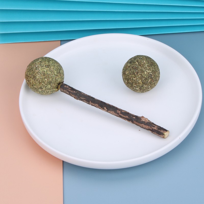 Catnip Toy Factory - Wholesale Eco-Friendly Catmint Catnip Snack Natural Lollipop Interactive Ball Toy