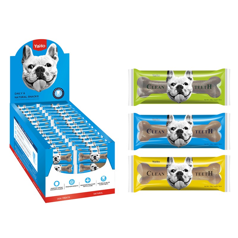 Dog Brush Bone Supplier - Yaho Natural Dog Brush Bone Chews Dog Treats Snack Ingredients From Nature