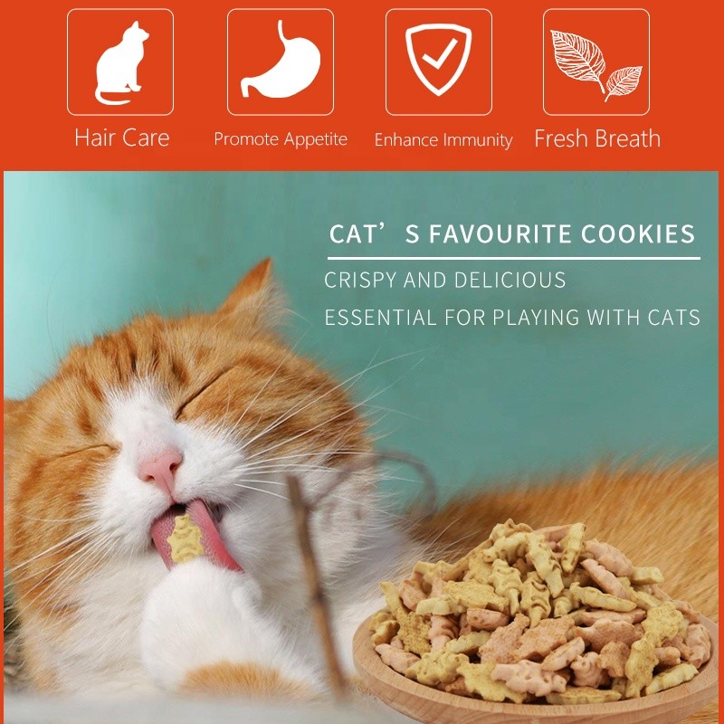 Pet Treats Supplier - Natural Pet Products Cat Cookies Biscuits Pet Treats Snacks for Cats Dogs
