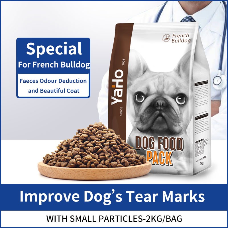 Dog Food Supplier - Hotsale French Bulldog Treats Premium Dog Food Custom Pet Food for Bulldogs