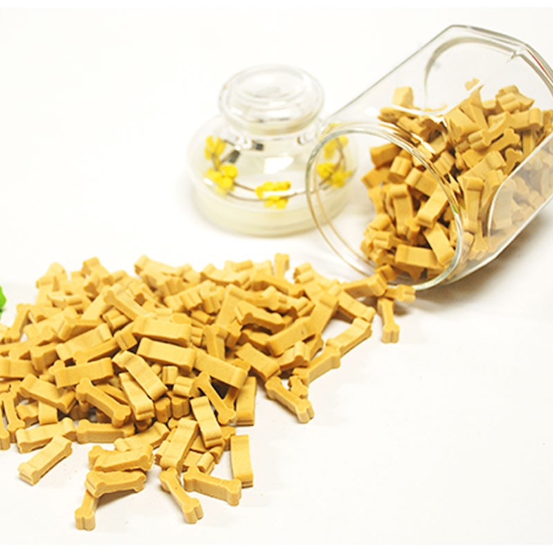 Pet Biscuit Manufacturer - China Factory Bone Shape Pet Biscuit Dog Training Food Private Label
