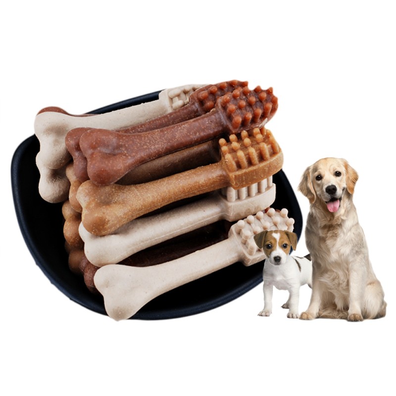 Dental Brush Manufacturer - YaHo Dog Chew Treats 360 Degree Dental Brush Large Dog Stick Food Nutritional