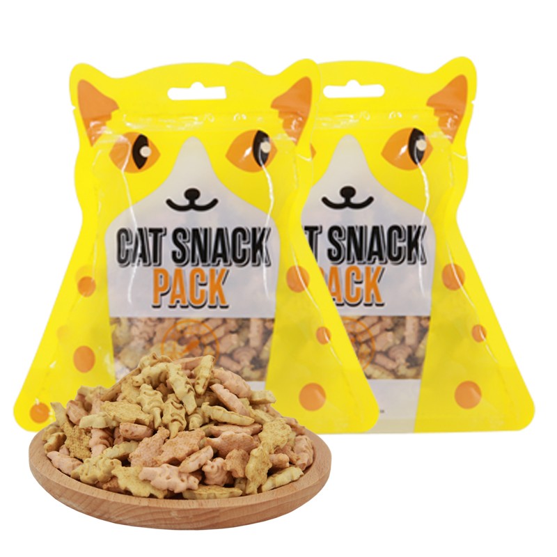 Cat Biscuit Factory - OEM Pet Food Factory Supply Cat Biscuit Cat Snack Food Customizable