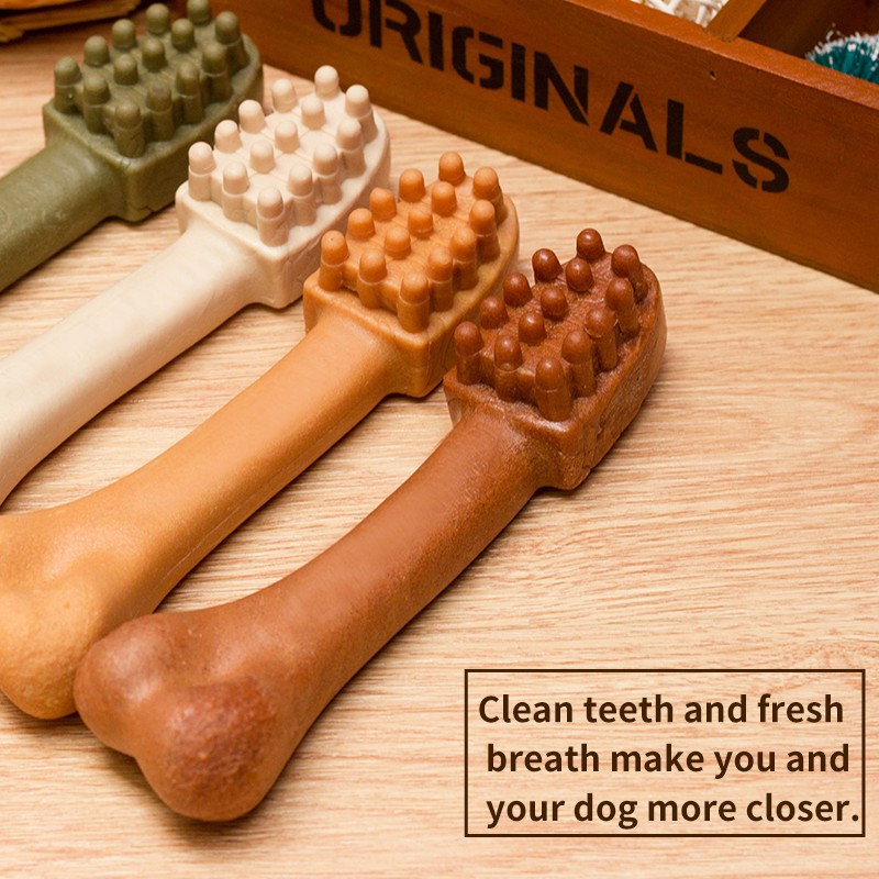 Dental Brush Manufacturer - YaHo Dog Chew Treats 360 Degree Dental Brush Large Dog Stick Food Nutritional