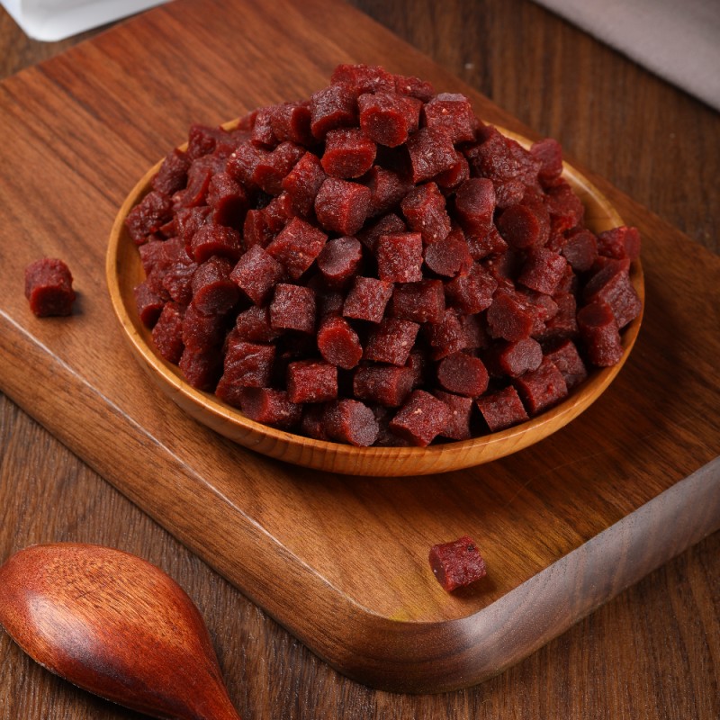 Beef Snacks Factory - OEM Pet Food Freeze Dried Beef Cube Wholesale Pet Treats Beef Snacks for Dog