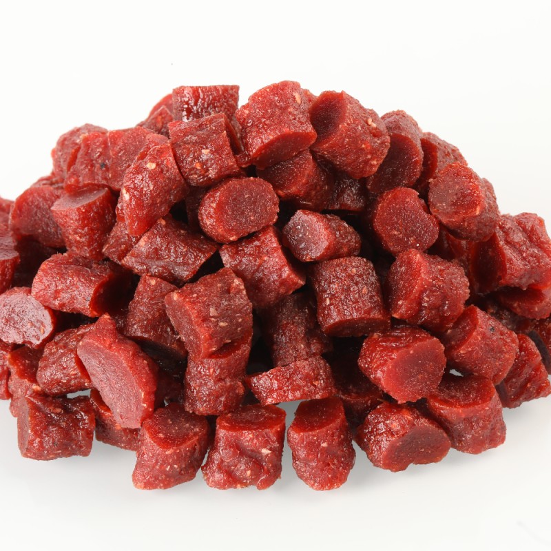 Freeze Dried Beef Factory - Freeze Dried Beef Cubes Dental Snacks Treats for Dogs Premium Pet Food