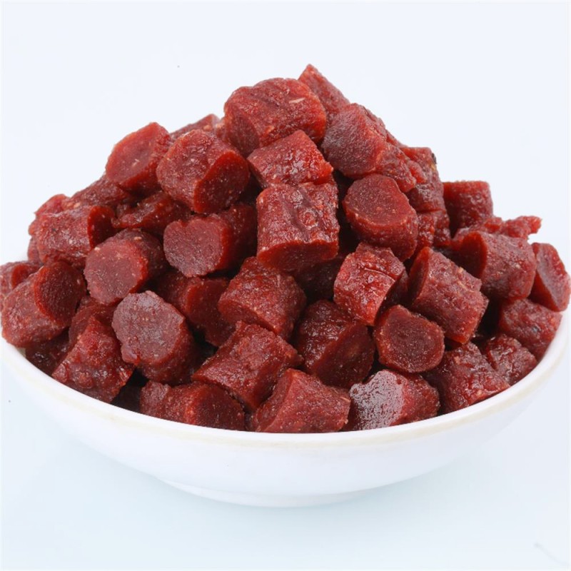 Beef Snacks Factory - OEM Pet Food Freeze Dried Beef Cube Wholesale Pet Treats Beef Snacks for Dog