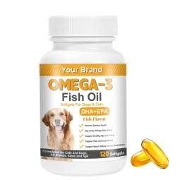Pet Supplement Capsules Supplier - DHA EPA Skin Coat