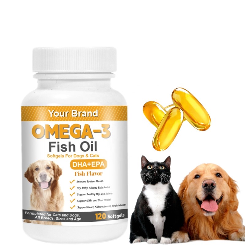 Pet Supplement Capsules Supplier - DHA EPA Skin Coat