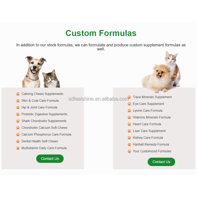 Dog Probiotic Supplement Supplier - Private Label Tablet