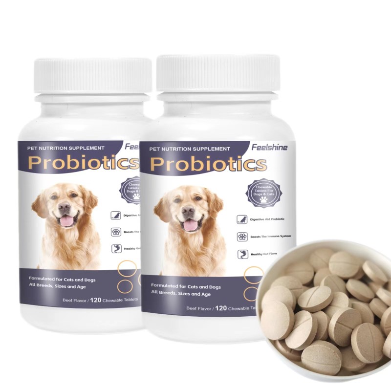 Probiotics for Dogs Factory - Chewable Tablets Digestive