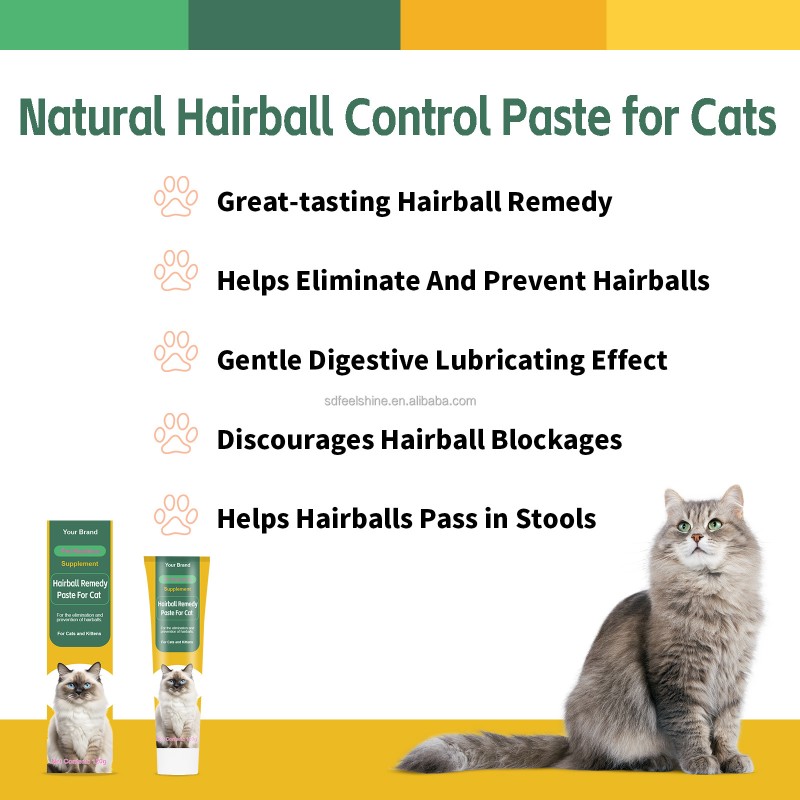 Hairball Control Gel Factory - Natural Vitamin Salmon