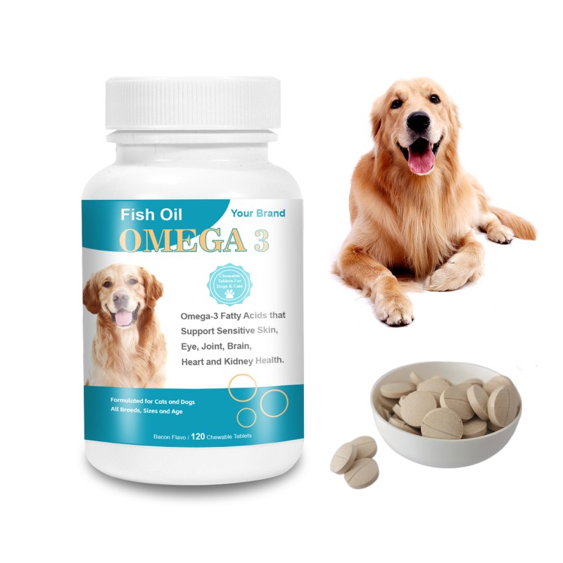 Omega-3 Pet Supplements Supplier - OEM Salmon Chewable