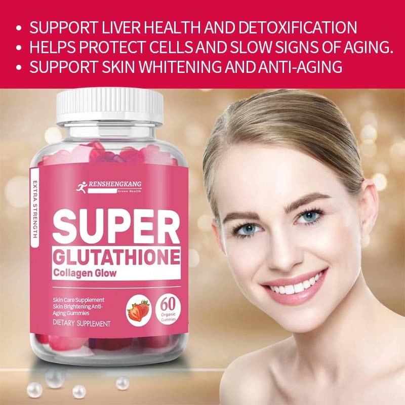 Glutathione Collagen Gummies Factory - Private Label Skin Brightening