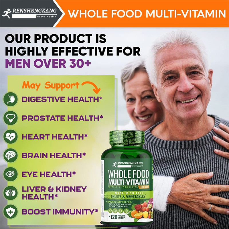 Men's Multivitamin Tablets Manufacturer - OEM Custom Organic Vegan