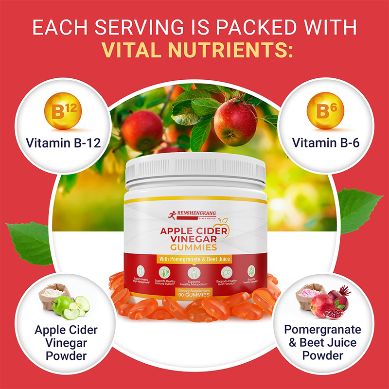 ACV Gummies Manufacturer - OEM Custom Gut Health Metabolism