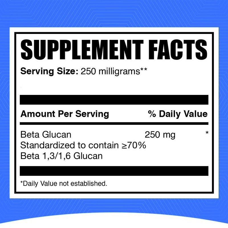 Beta Glucan Powder Factory - OEM ODM Immune Support Supplement