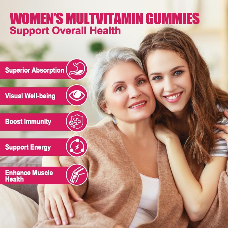 Women Multivitamin Gummies Factory - ODM Wholesale Essential Vitamins