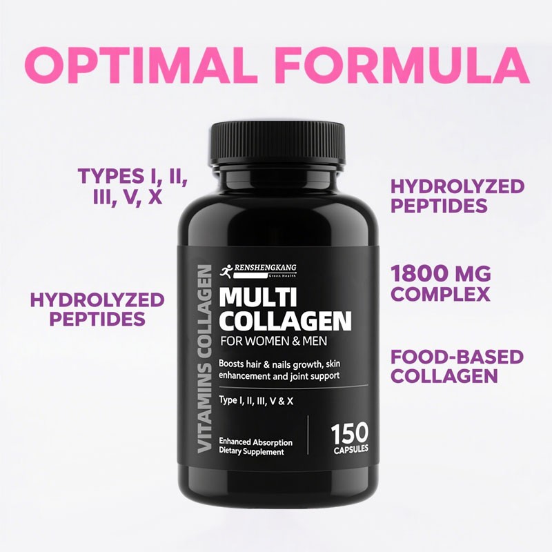 Multi-Collagen Capsules Manufacturer - OEM ODM Skin Whitening